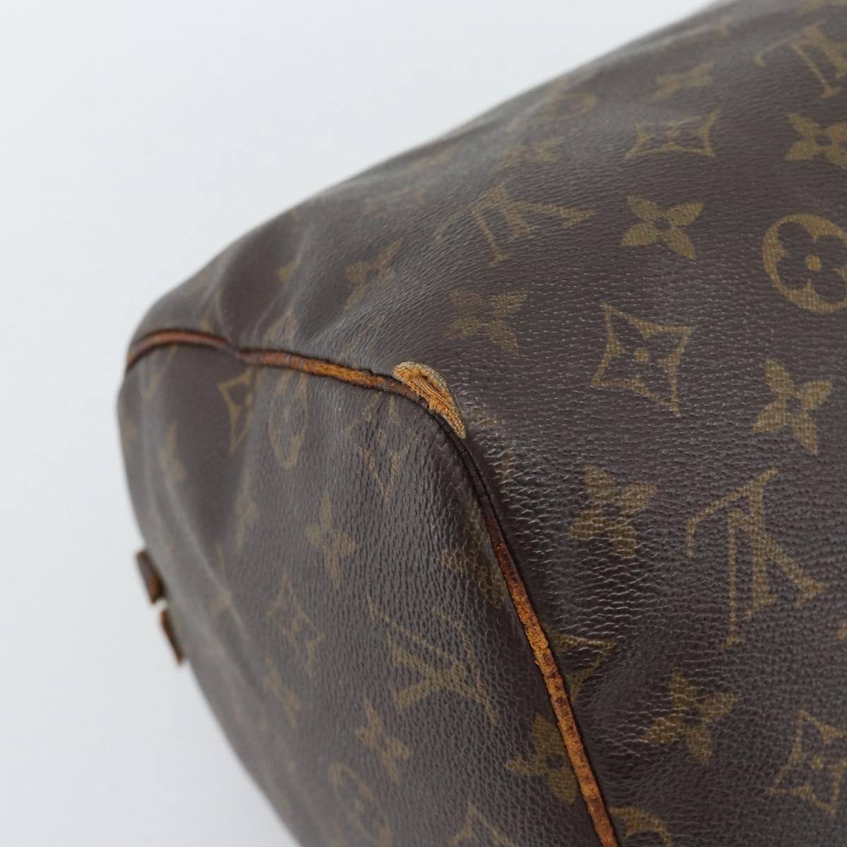 LOUIS VUITTON Monogram Speedy 30 Hand Bag M41526 LV Auth bs36699