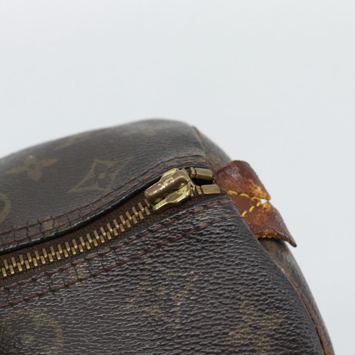 LOUIS VUITTON Monogram Speedy 30 Hand Bag M41526 LV Auth bs36699