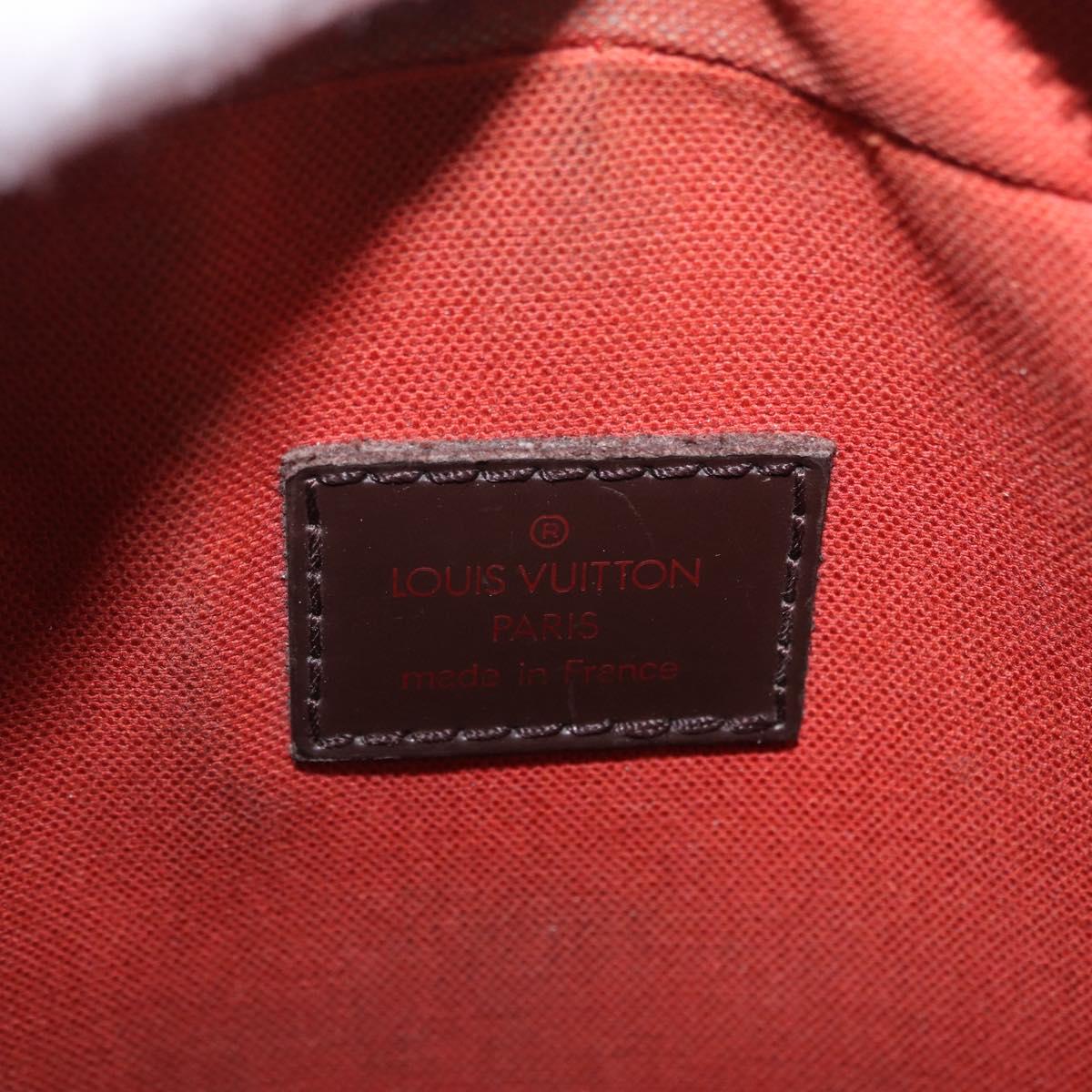 LOUIS VUITTON Damier Ebene Olaf PM Shoulder Bag N41442 LV Auth bs36700