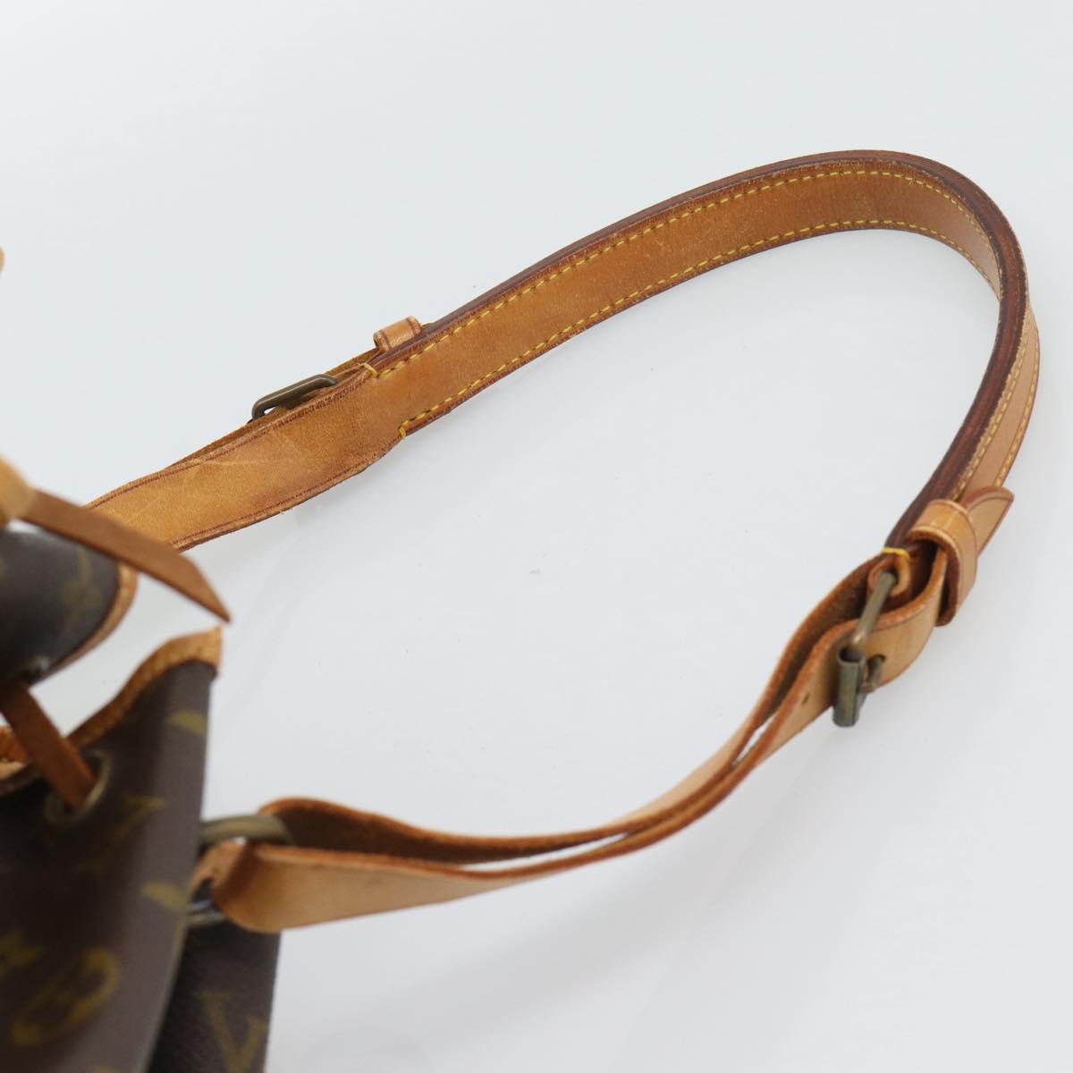 LOUIS VUITTON Monogram Petit Noe Shoulder Bag M42226 LV Auth bs36701