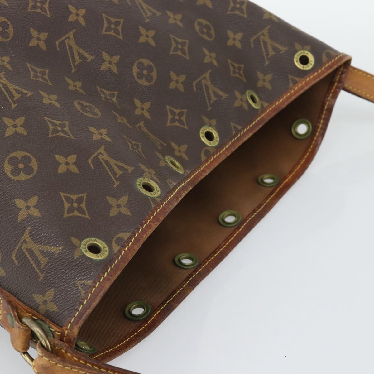 LOUIS VUITTON Monogram Petit Noe Shoulder Bag M42226 LV Auth bs36702