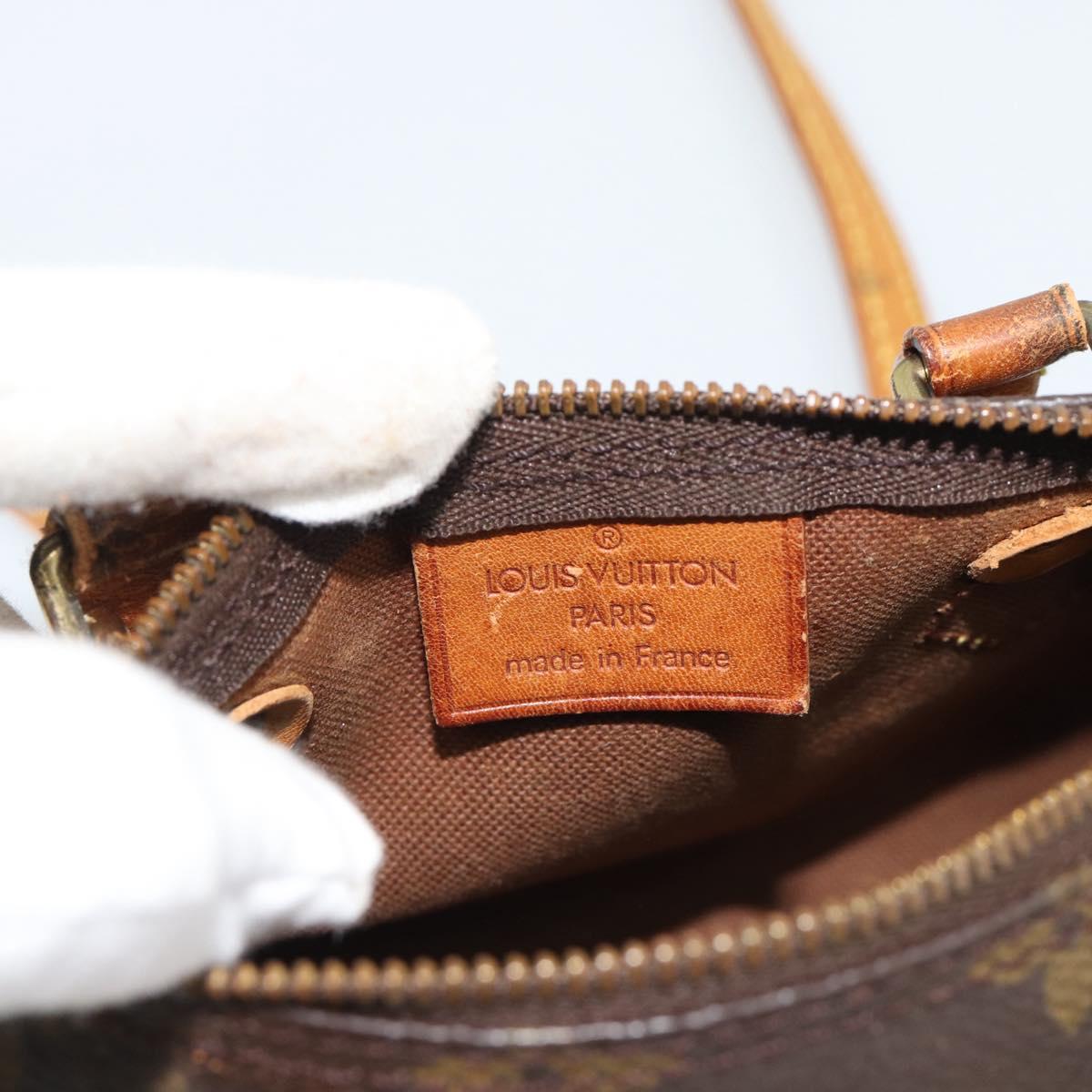 LOUIS VUITTON Monogram Mini Speedy Hand Bag M41534 LV Auth bs36703