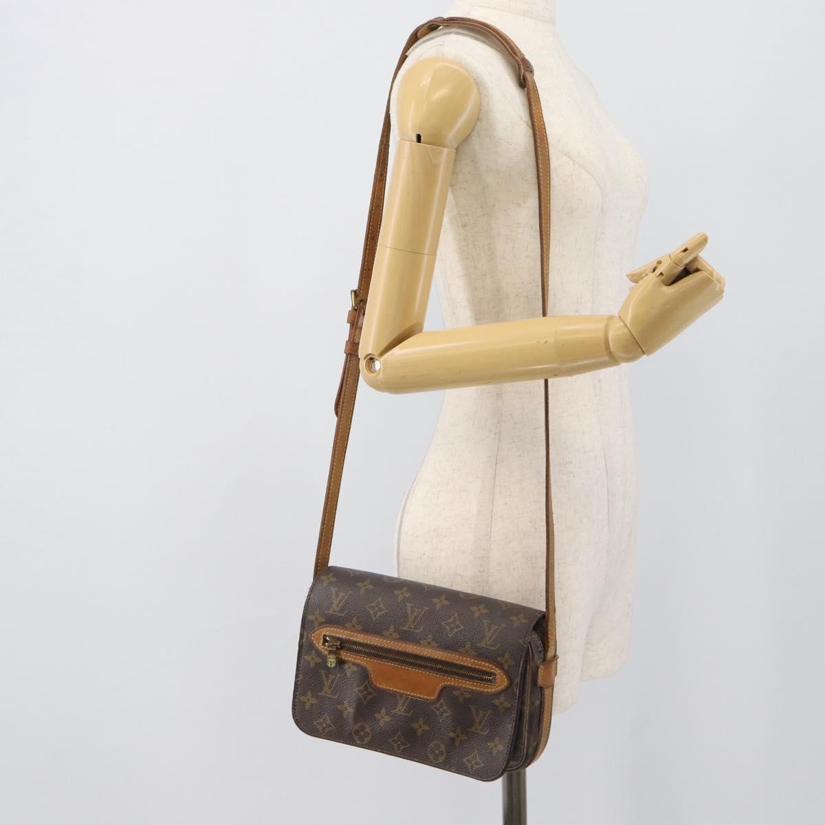 LOUIS VUITTON Monogram Saint Germain Shoulder Bag M51210 LV Auth bs36704
