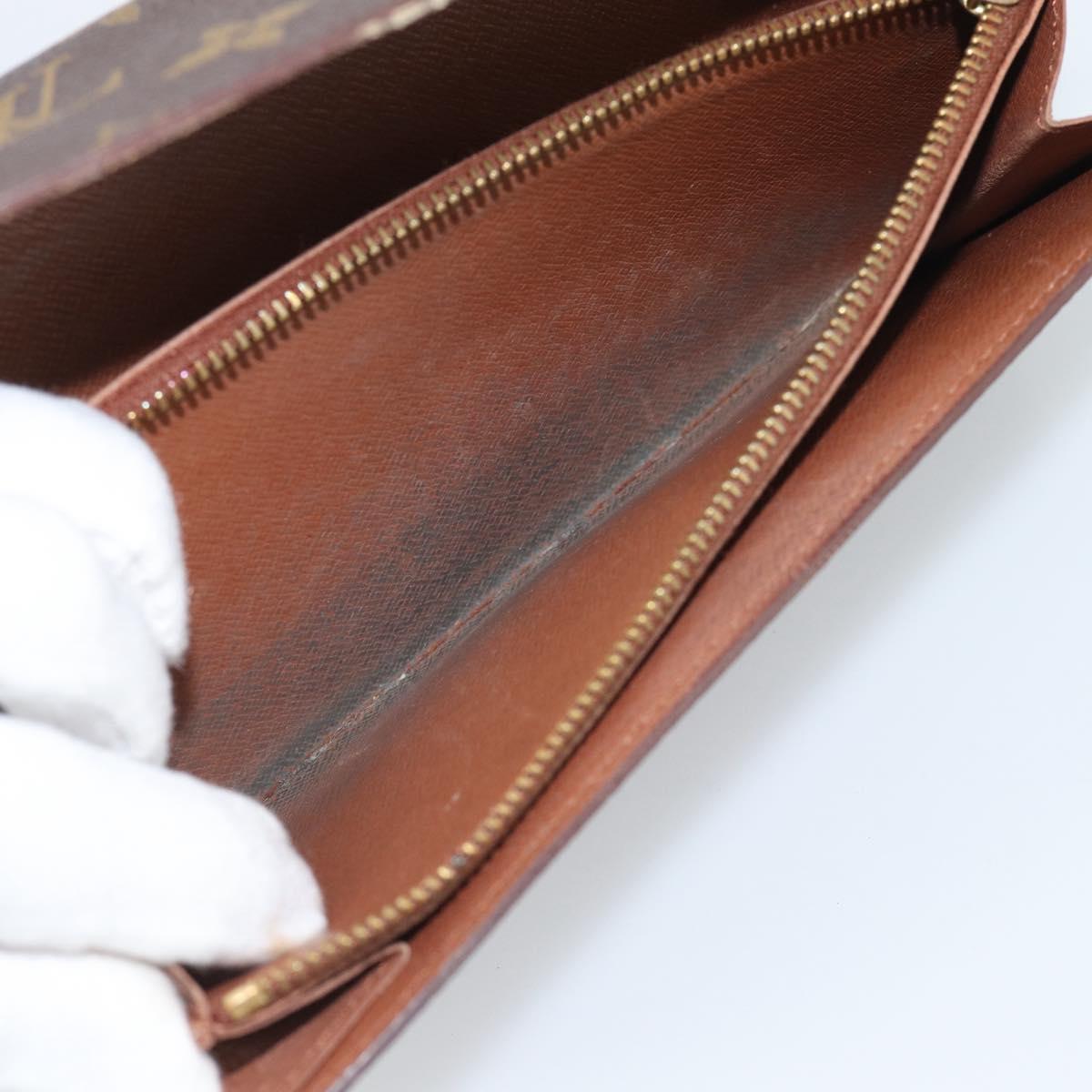 LOUIS VUITTON PochettePorte MonnaieCredit Long Wallet M61726 LV Auth bs36706