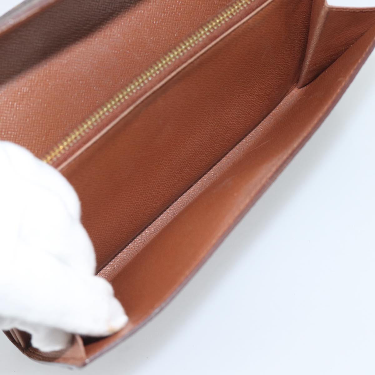 LOUIS VUITTON PochettePorte MonnaieCredit Long Wallet M61726 LV Auth bs36706