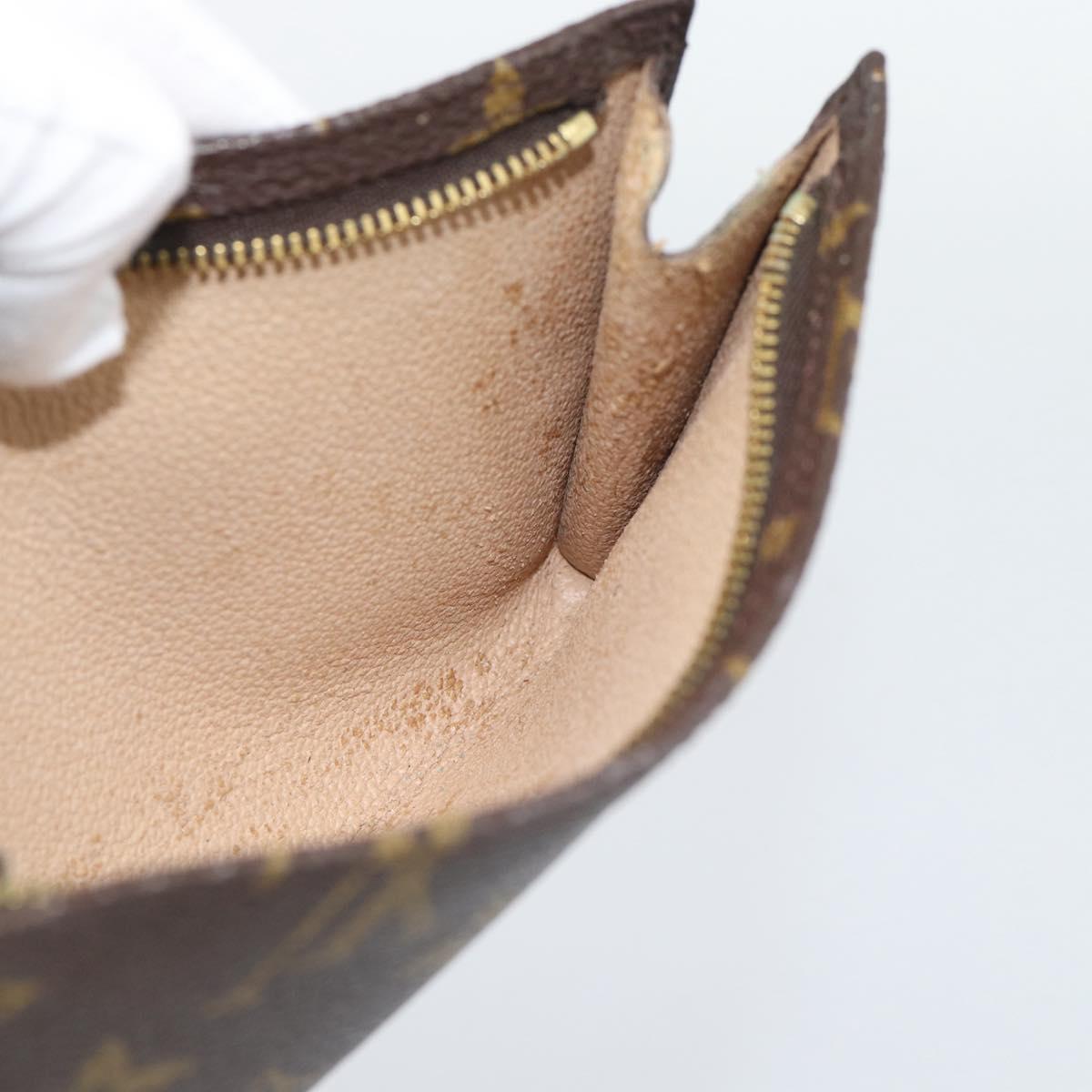 LOUIS VUITTON Monogram Bucket PM Accessory Pouch LV Auth bs36720