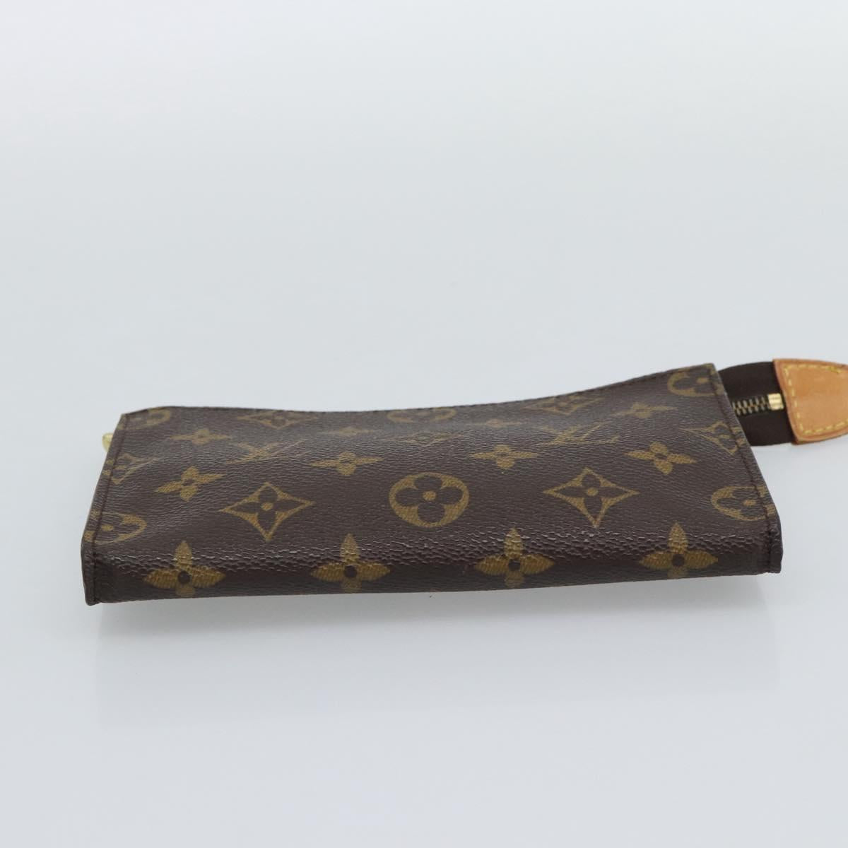 LOUIS VUITTON Monogram Bucket PM Accessory Pouch LV Auth bs36720