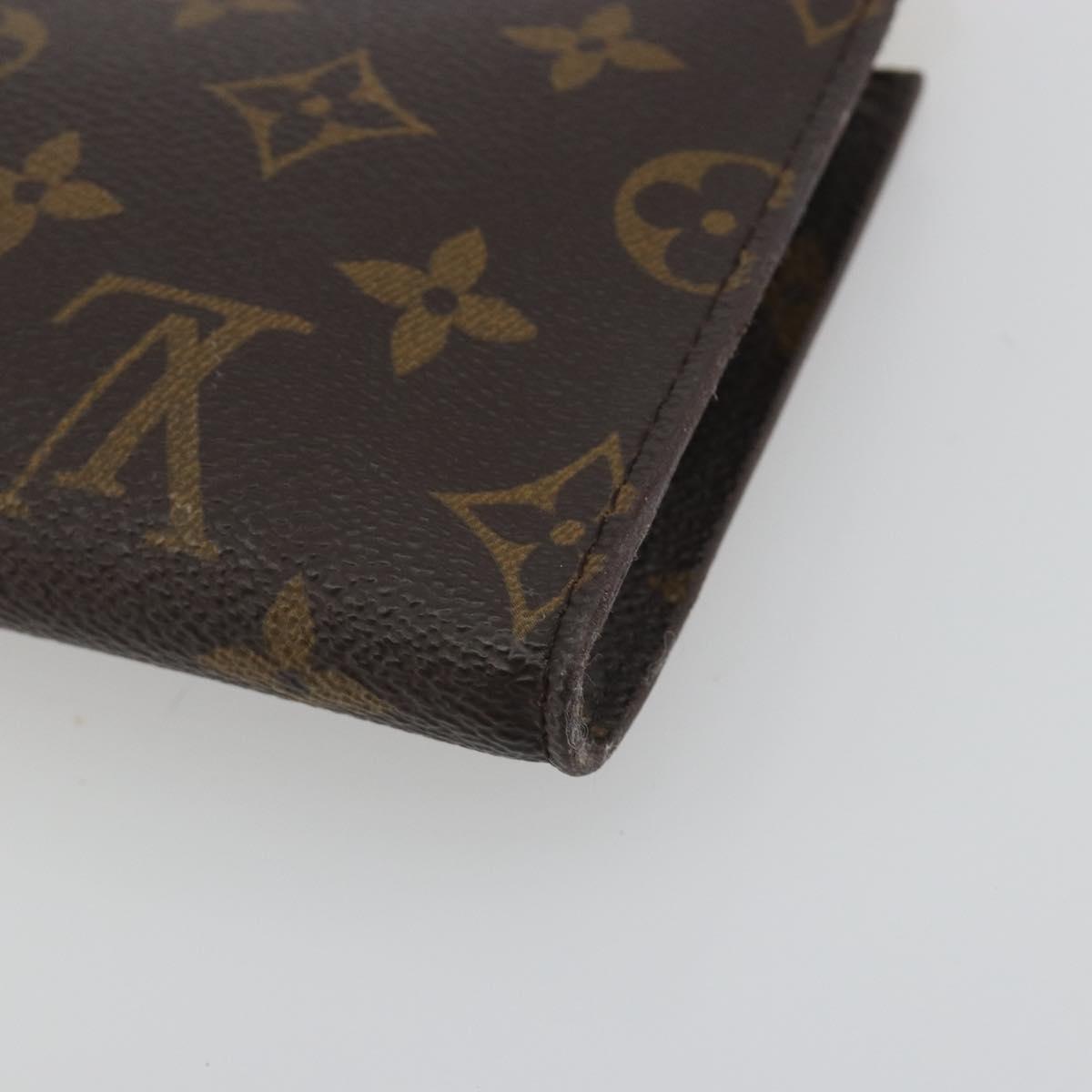LOUIS VUITTON Monogram Bucket PM Accessory Pouch LV Auth bs36721