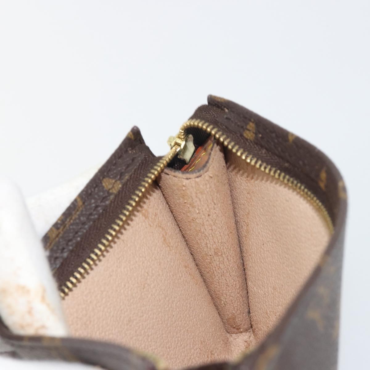 LOUIS VUITTON Monogram Bucket PM Accessory Pouch LV Auth bs36721