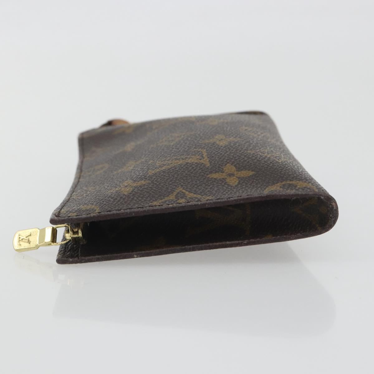 LOUIS VUITTON Monogram Bucket PM Accessory Pouch LV Auth bs36721