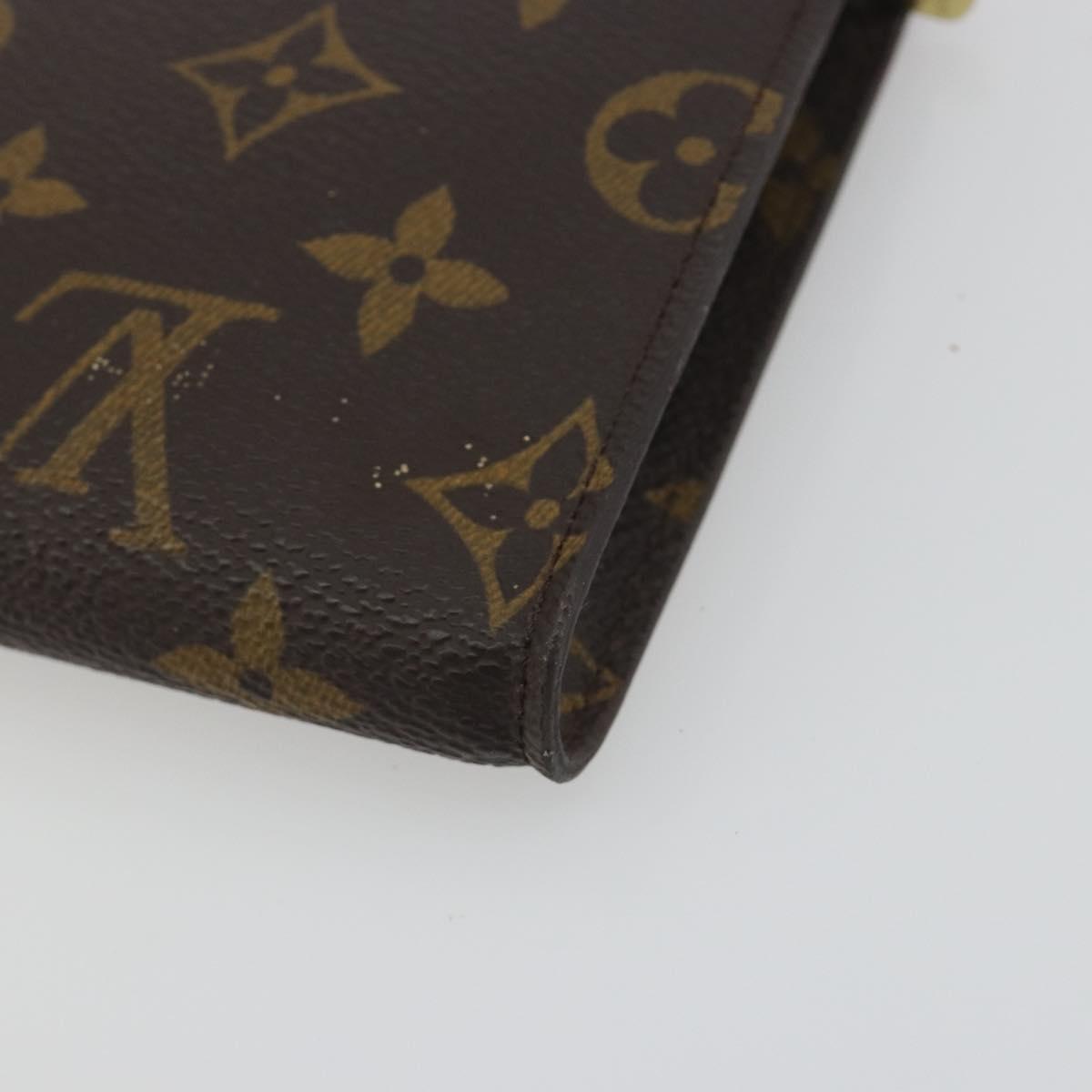 LOUIS VUITTON Monogram Bucket PM Accessory Pouch LV Auth bs36722