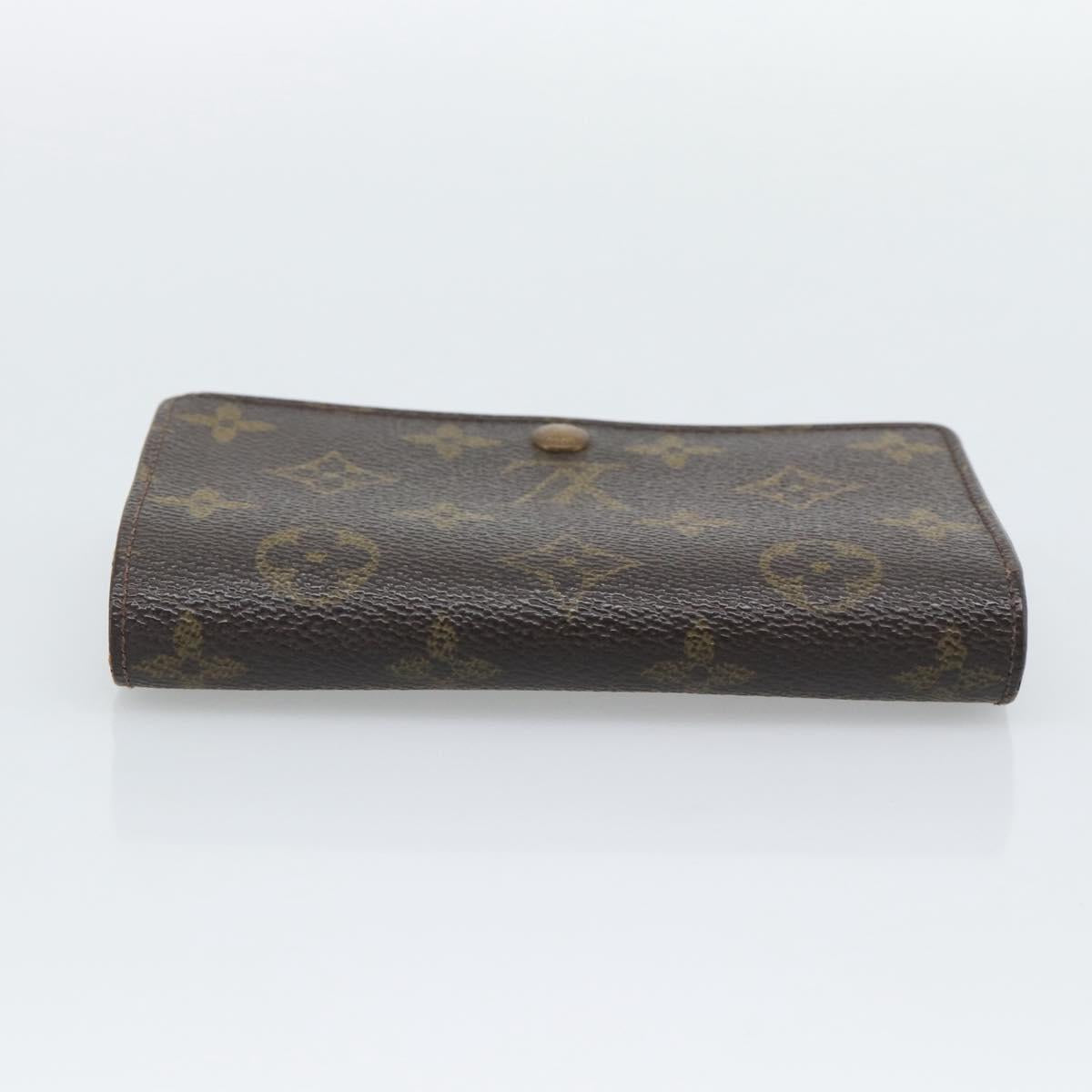 LOUIS VUITTON Porte Monnaie Billets Tresor Wallet M61730 LV Auth bs36733