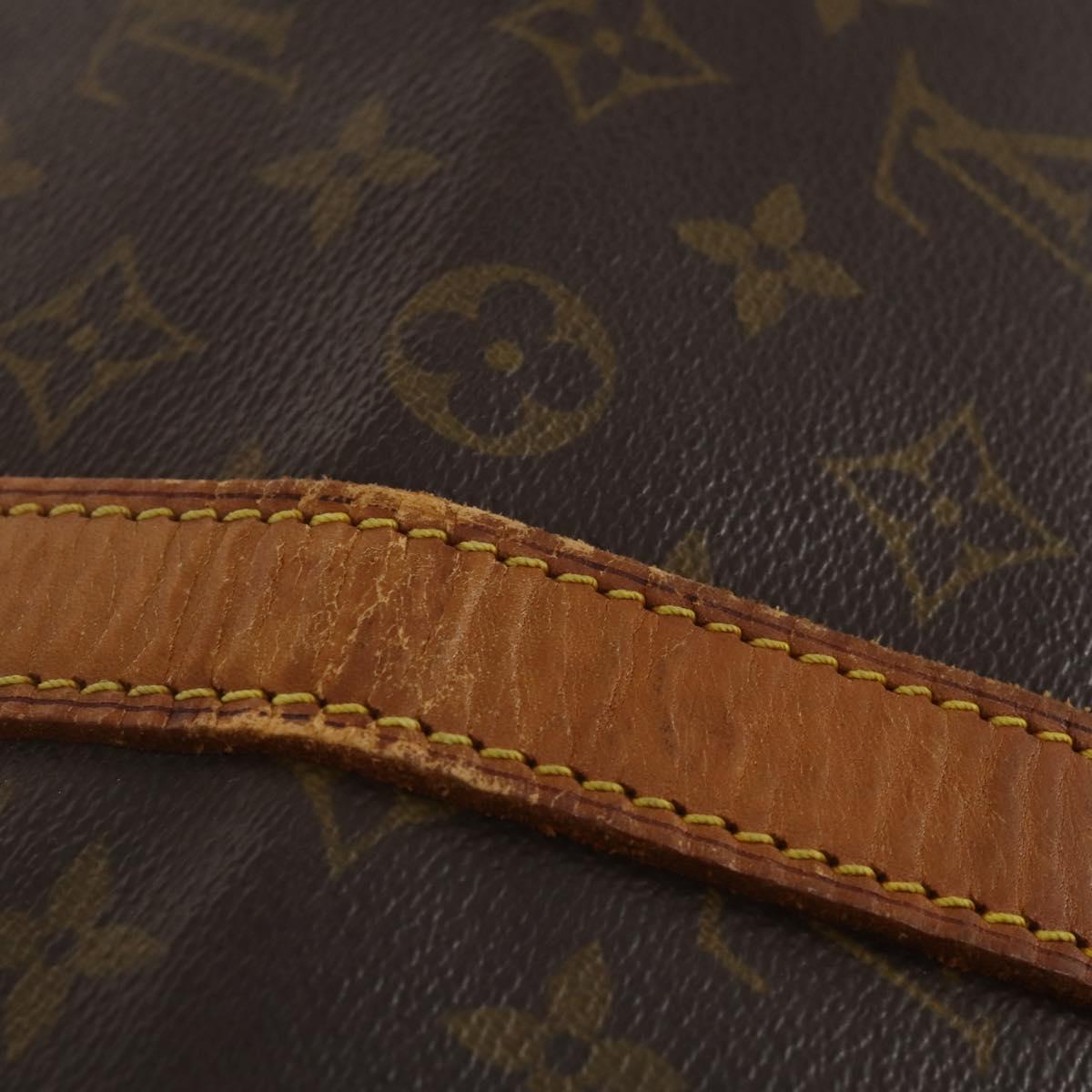 LOUIS VUITTON Monogram Keepall 55 Boston Bag M41424 LV Auth bs36758