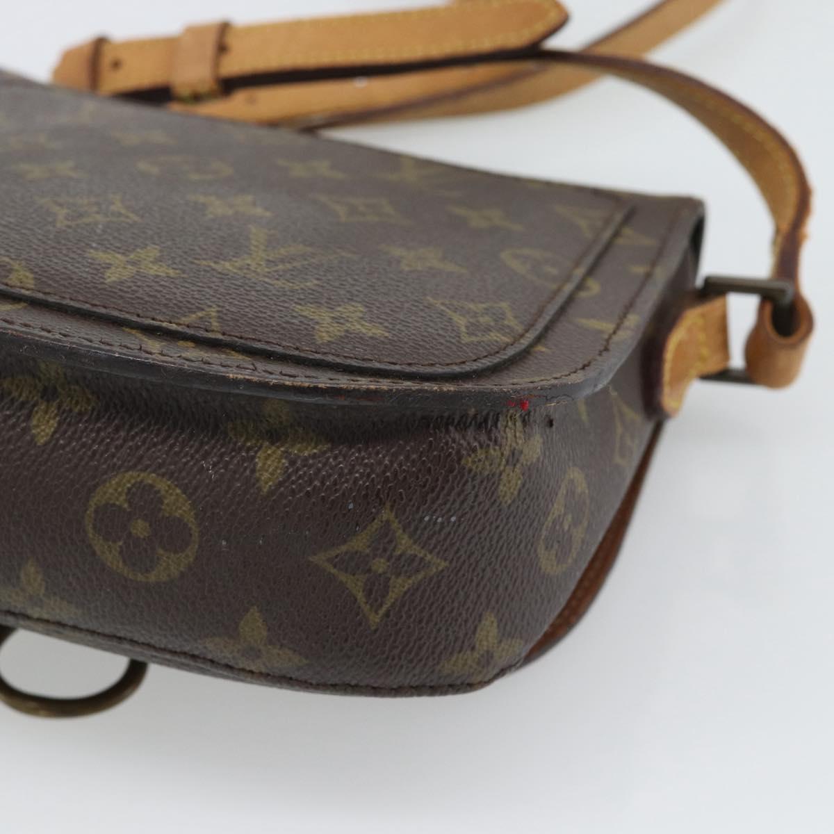 LOUIS VUITTON Monogram Saint Cloud MM Shoulder Bag M51243 LV Auth bs36764