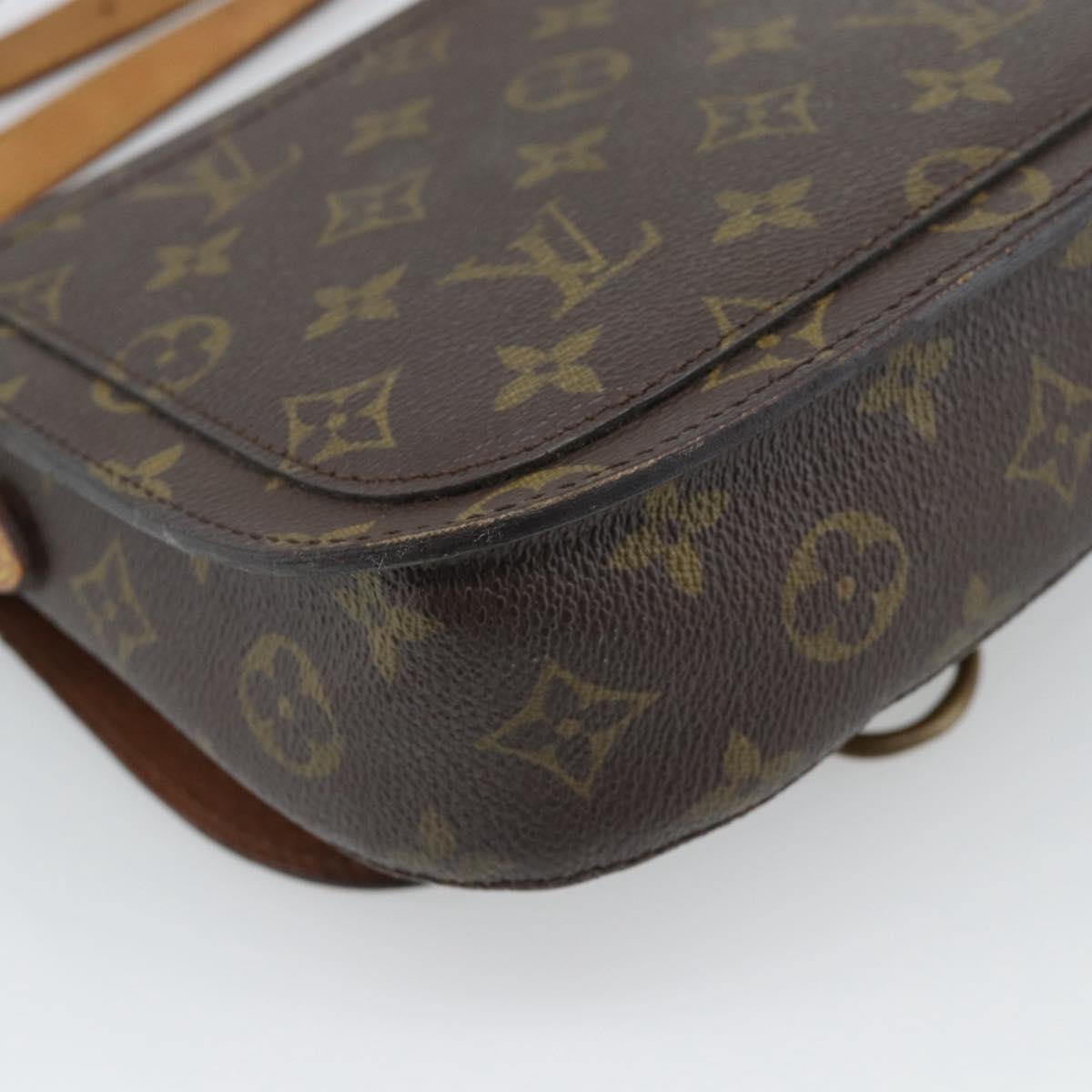 LOUIS VUITTON Monogram Saint Cloud MM Shoulder Bag M51243 LV Auth bs36764