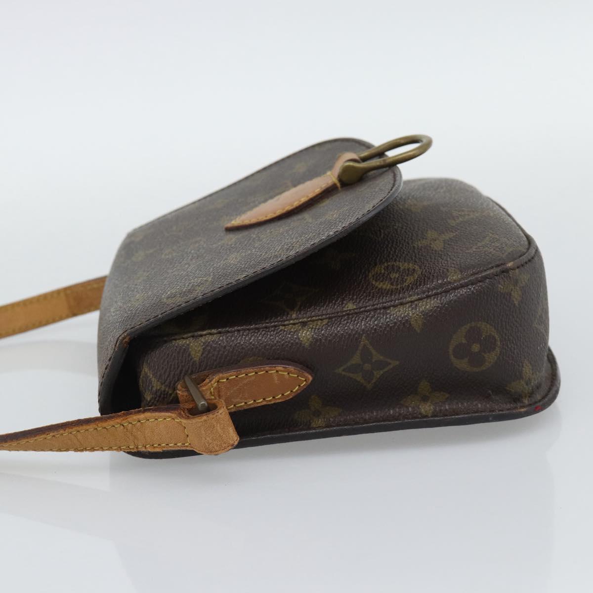 LOUIS VUITTON Monogram Saint Cloud MM Shoulder Bag M51243 LV Auth bs36764