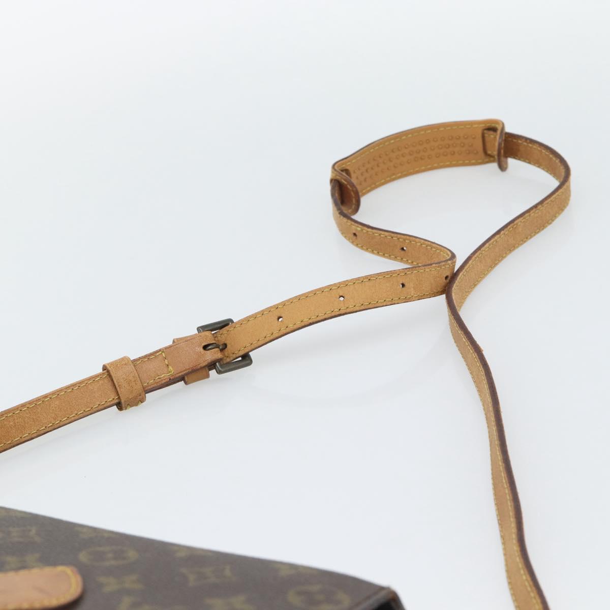 LOUIS VUITTON Monogram Saint Cloud MM Shoulder Bag M51243 LV Auth bs36764