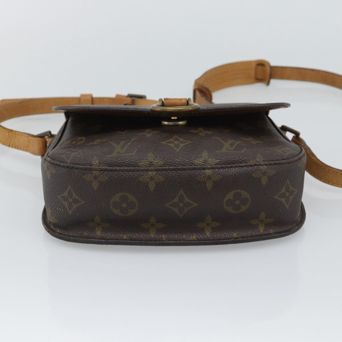 LOUIS VUITTON Monogram Saint Cloud MM Shoulder Bag M51243 LV Auth bs36764