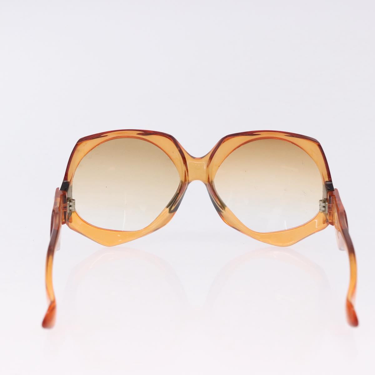 VERSACE Saint Laurent Sunglasses Plastic 2 Set Brown Auth bs36784