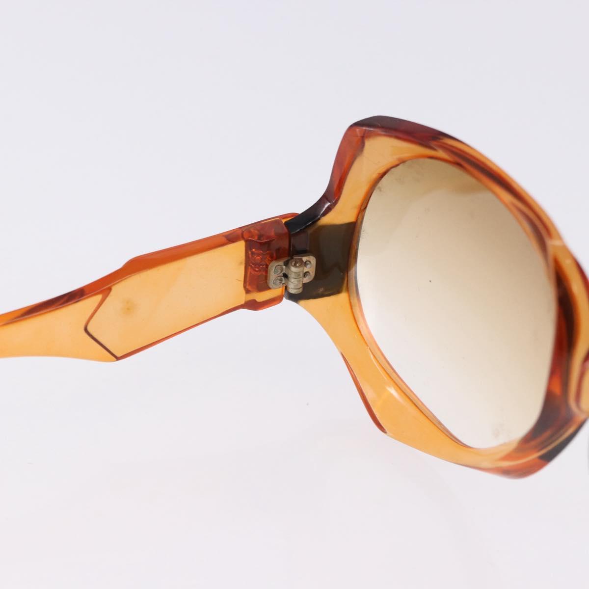 VERSACE Saint Laurent Sunglasses Plastic 2 Set Brown Auth bs36784