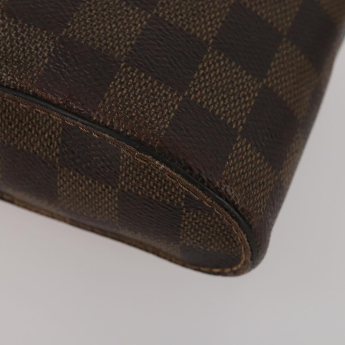 LOUIS VUITTON Damier Ebene Geronimos Shoulder Bag 2 Set N51994 LV Auth bs36785