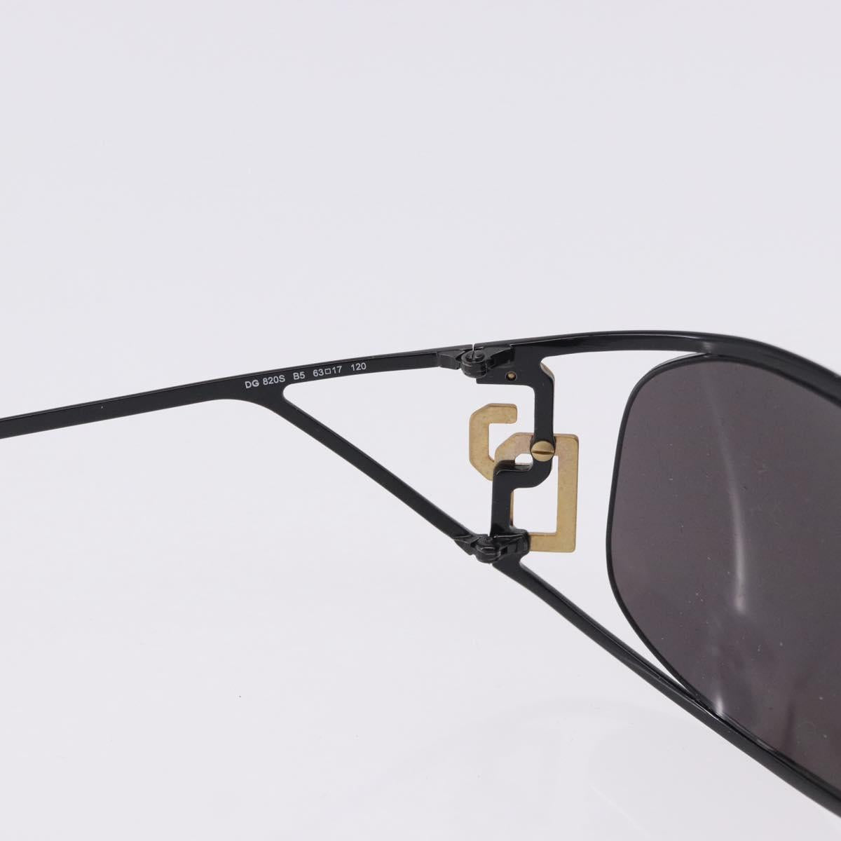 DOLCE&GABBANA PRADA Sunglasses Metal 2 Set Black Brown Auth bs36790
