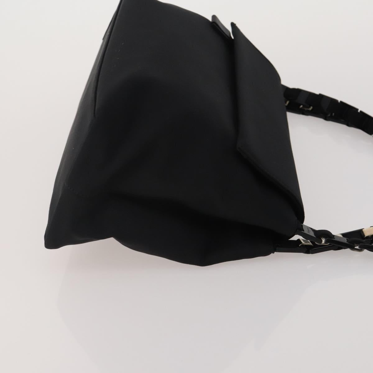 Salvatore Ferragamo Shoulder Bag Canvas 2 Set Black Brown Auth bs36793