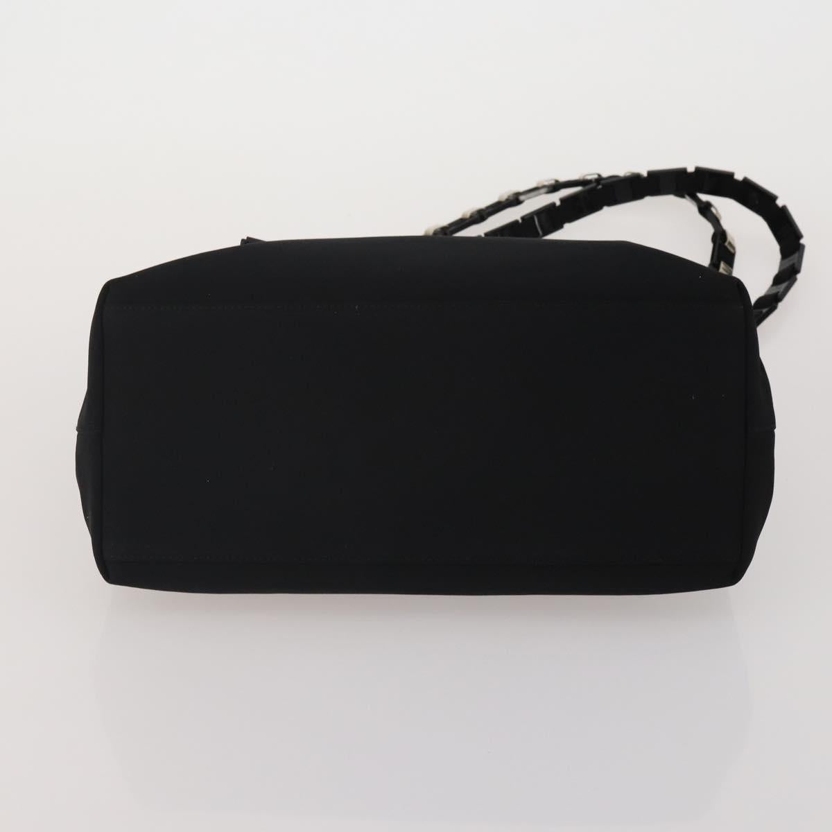 Salvatore Ferragamo Shoulder Bag Canvas 2 Set Black Brown Auth bs36793