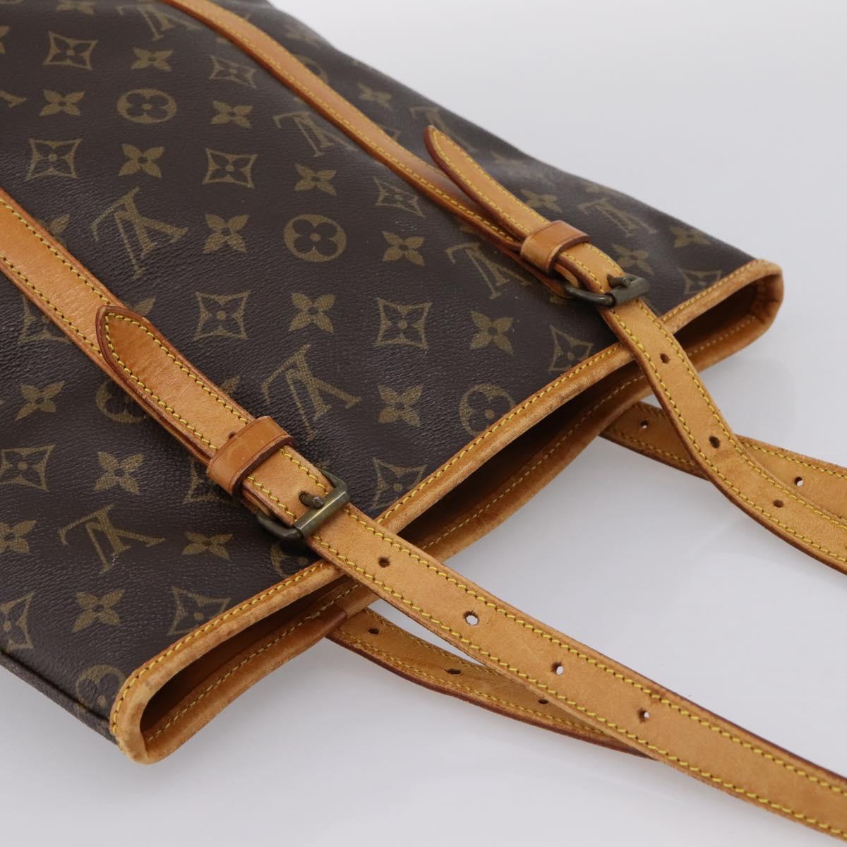 LOUIS VUITTON Monogram Bucket GM Shoulder Bag M42236 LV Auth bs36800