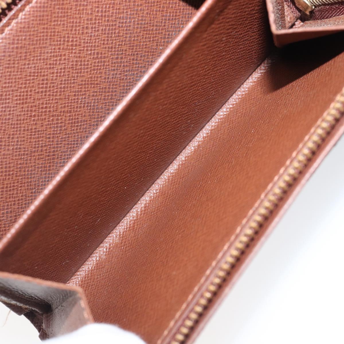 LOUIS VUITTON Monogram Portefeuille Tresol Wallet M61736 LV Auth bs36803