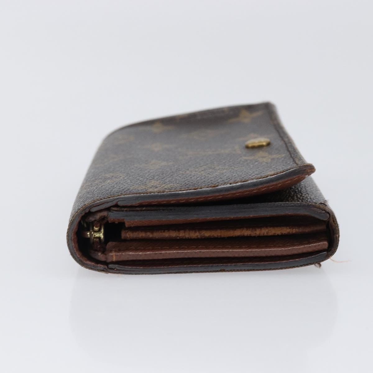 LOUIS VUITTON Monogram Portefeuille Tresol Wallet M61736 LV Auth bs36803