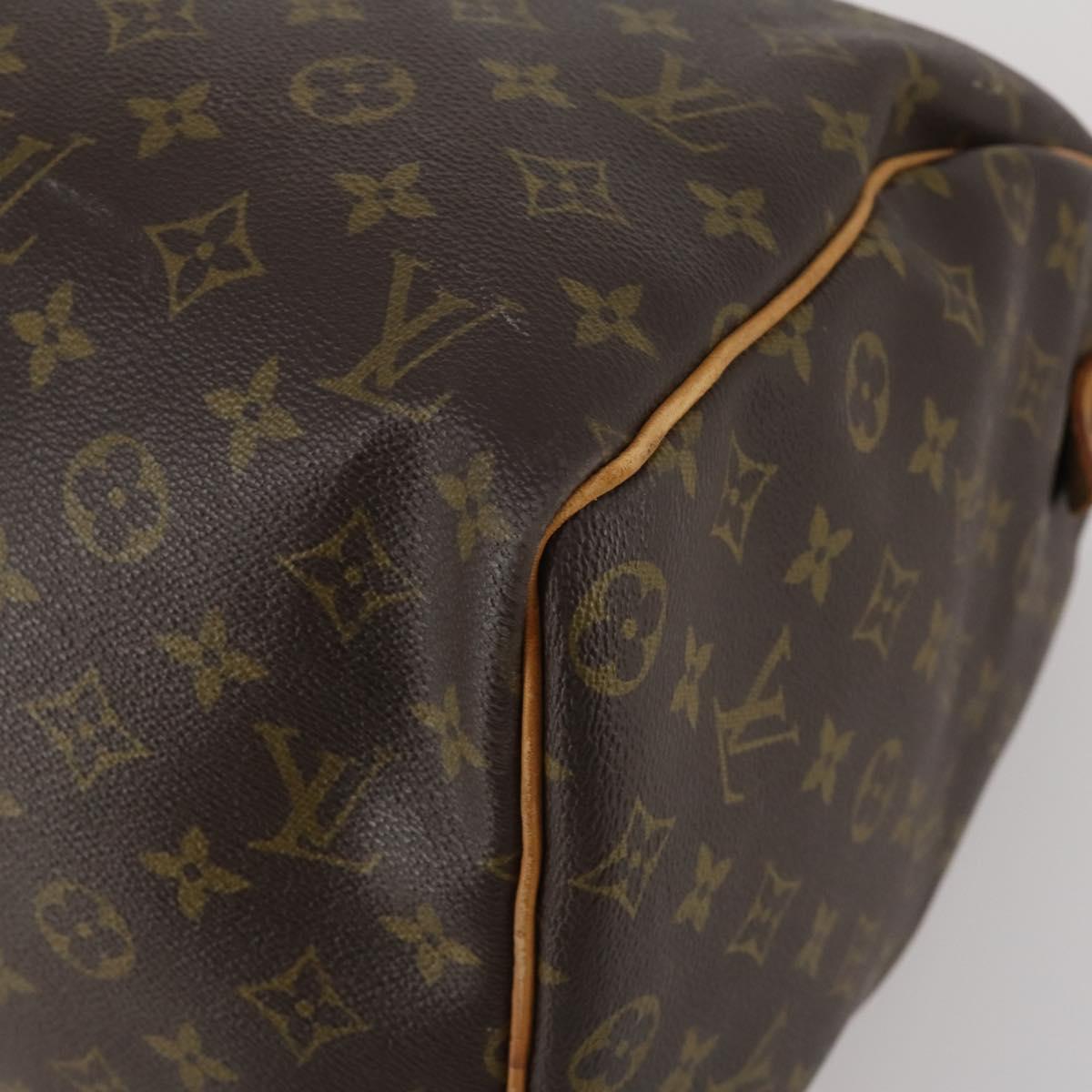 LOUIS VUITTON Monogram Keepall 45 Boston Bag M41428 LV Auth bs36804