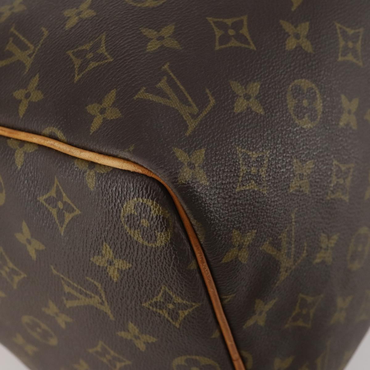 LOUIS VUITTON Monogram Keepall 45 Boston Bag M41428 LV Auth bs36804