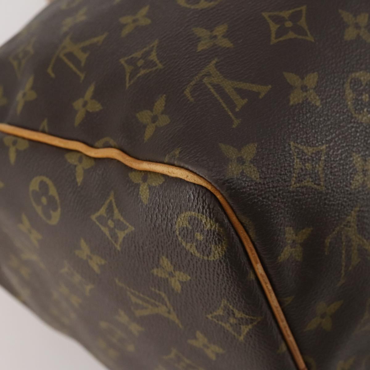 LOUIS VUITTON Monogram Keepall 45 Boston Bag M41428 LV Auth bs36804