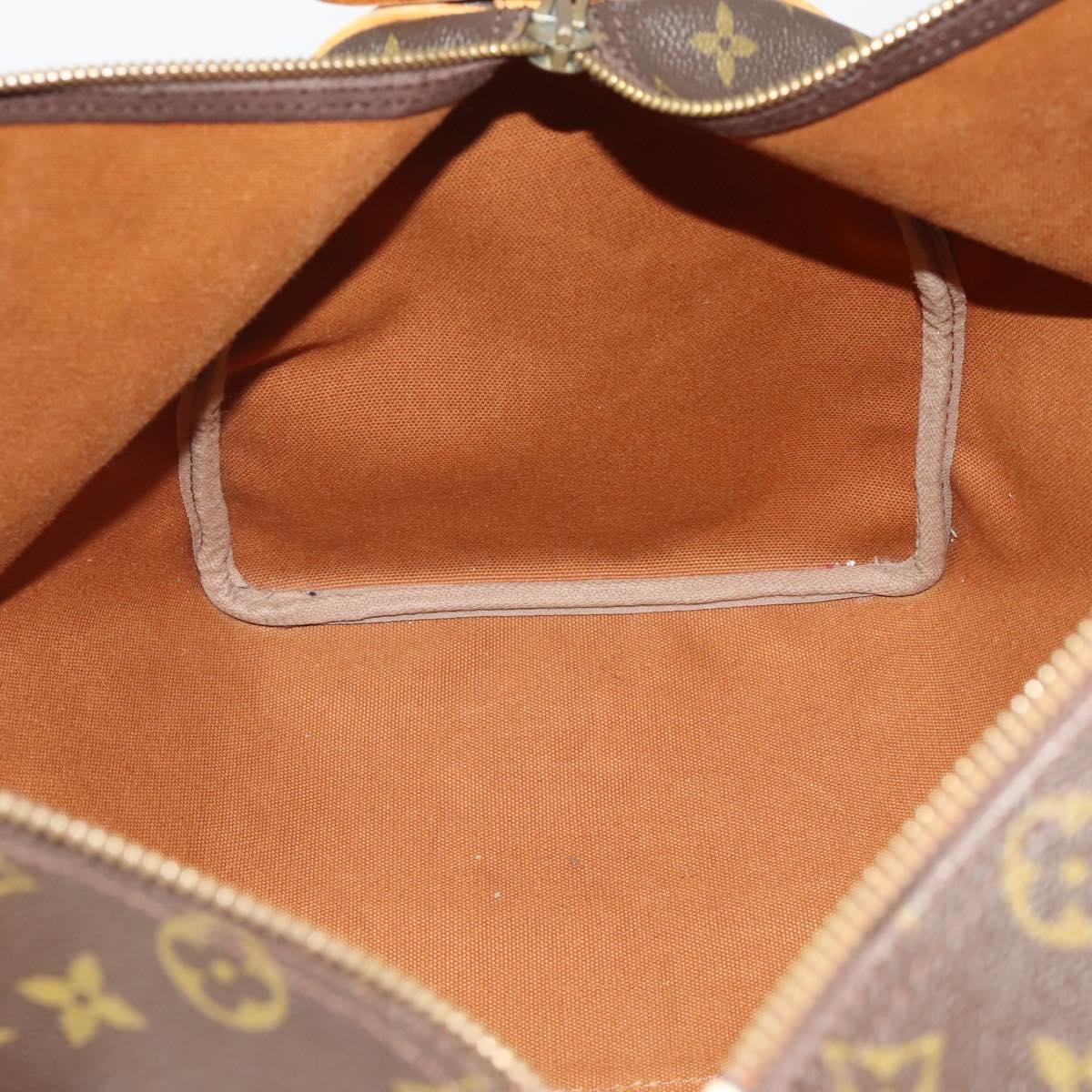LOUIS VUITTON Monogram Keepall 45 Boston Bag M41428 LV Auth bs36804