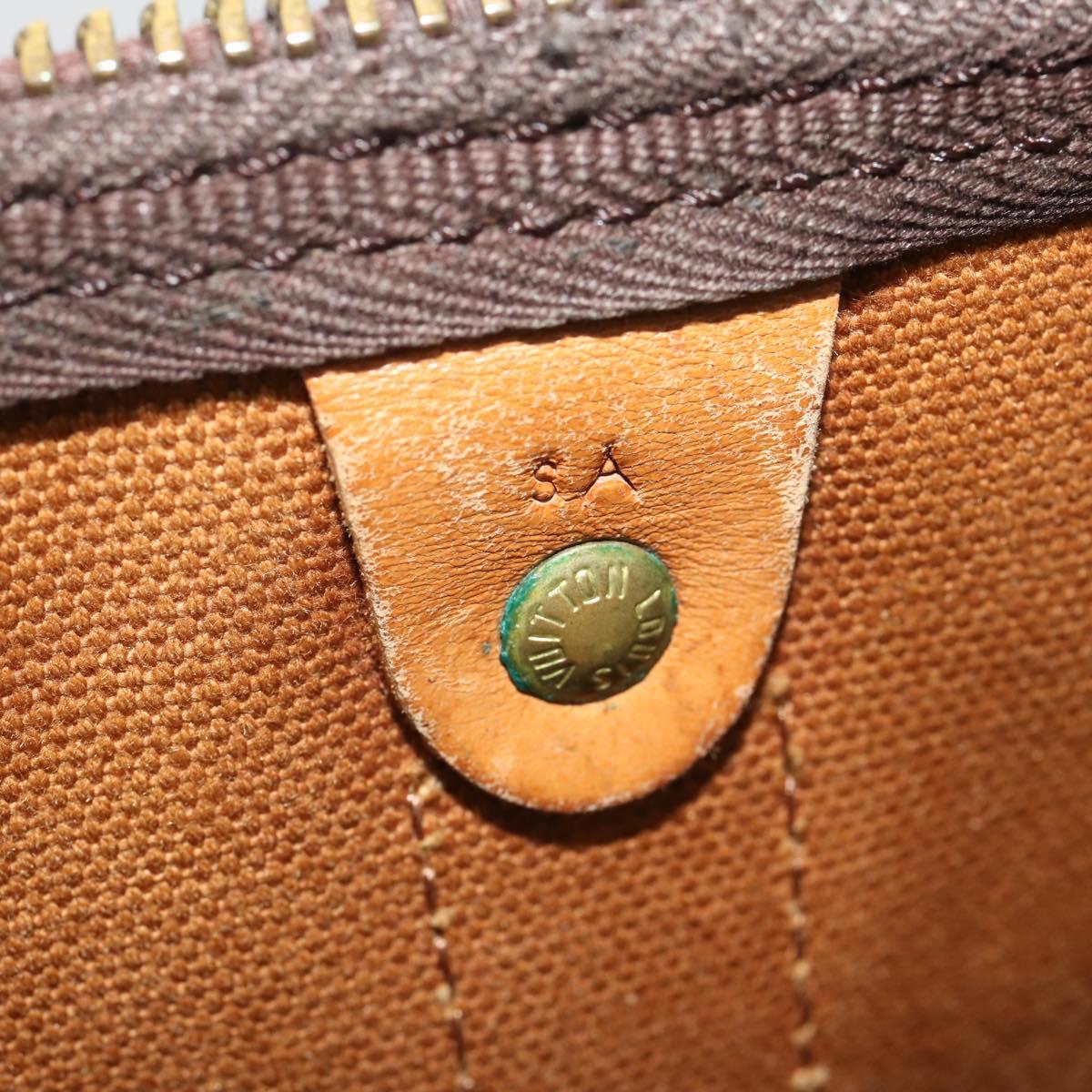 LOUIS VUITTON Monogram Keepall 45 Boston Bag M41428 LV Auth bs36804