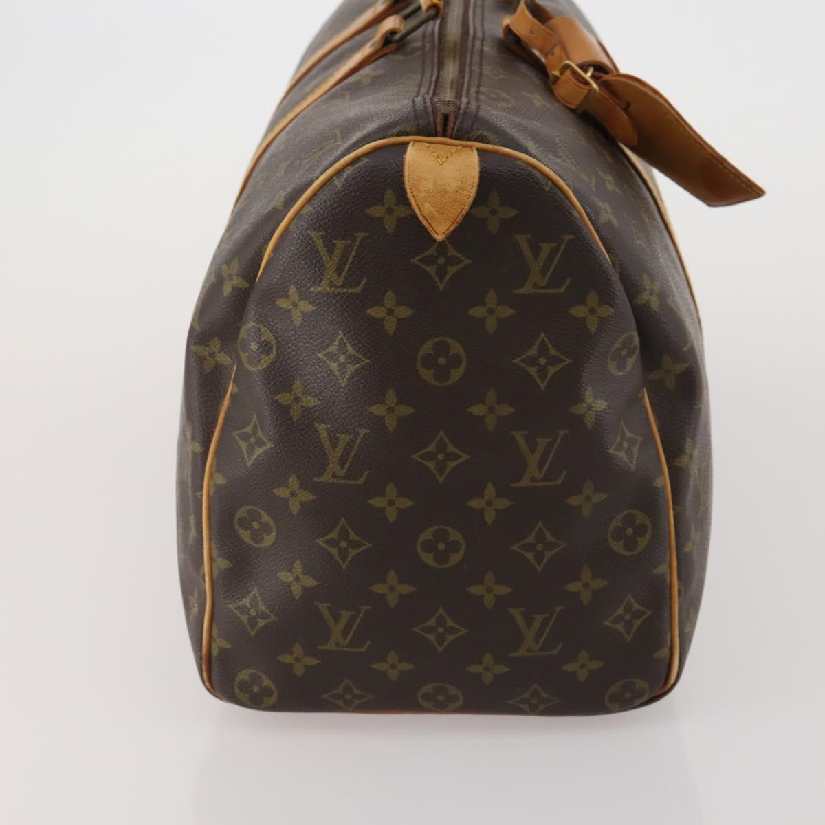 LOUIS VUITTON Monogram Keepall 45 Boston Bag M41428 LV Auth bs36804