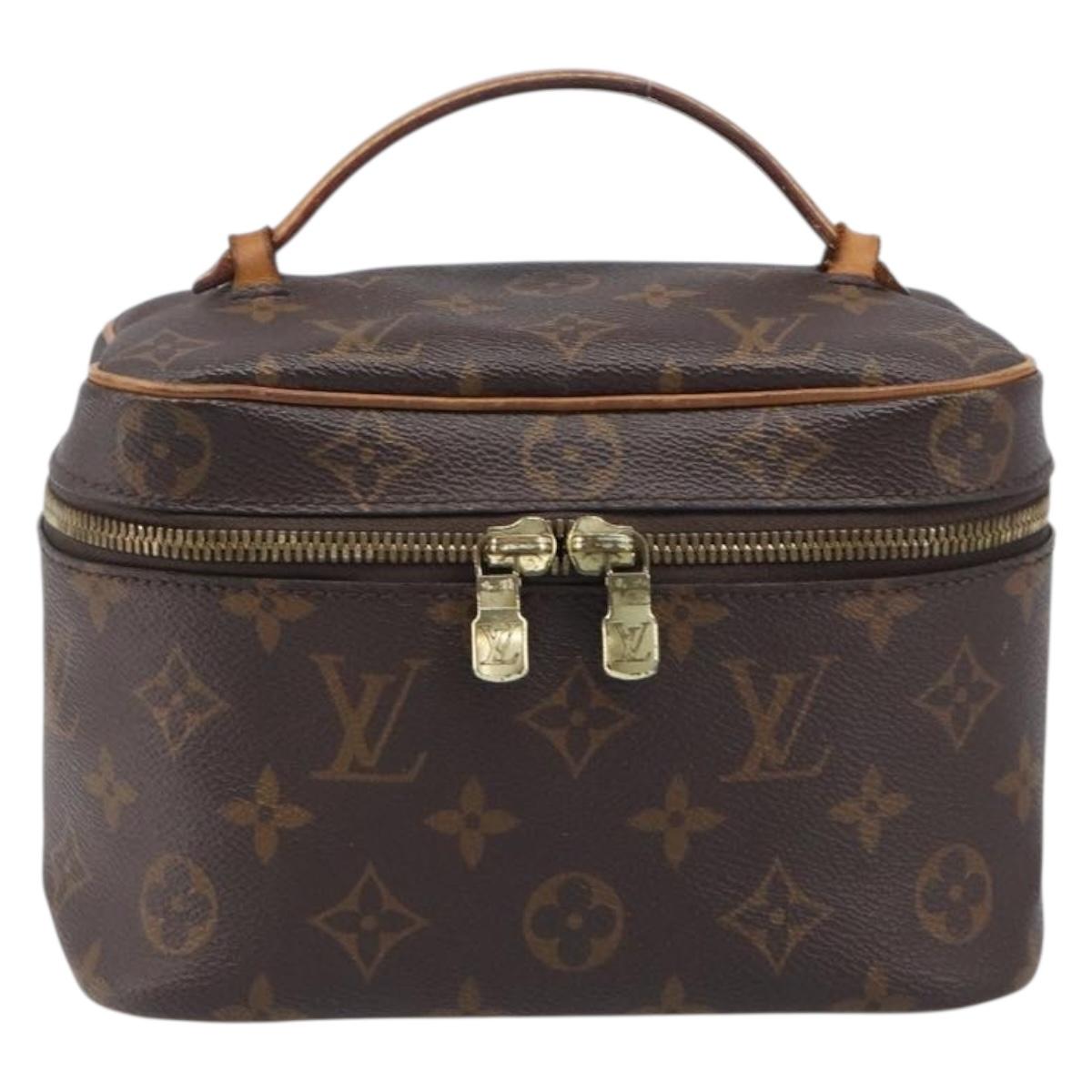LOUIS VUITTON Monogram Nice Mini Hand Bag M44495 LV Auth bs36805