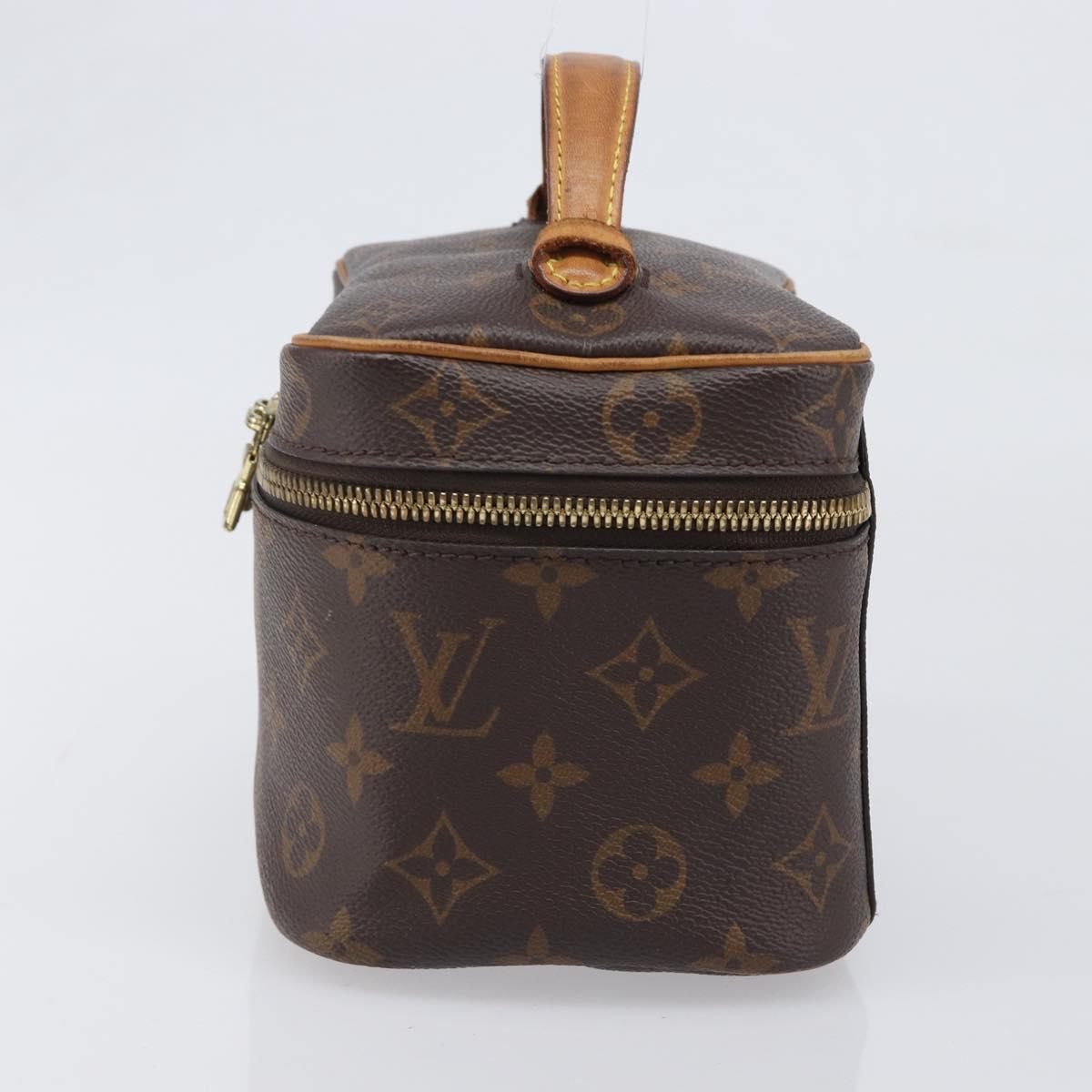 LOUIS VUITTON Monogram Nice Mini Hand Bag M44495 LV Auth bs36805