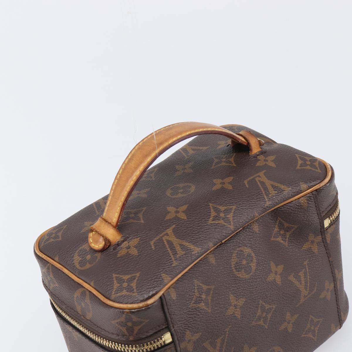LOUIS VUITTON Monogram Nice Mini Hand Bag M44495 LV Auth bs36805