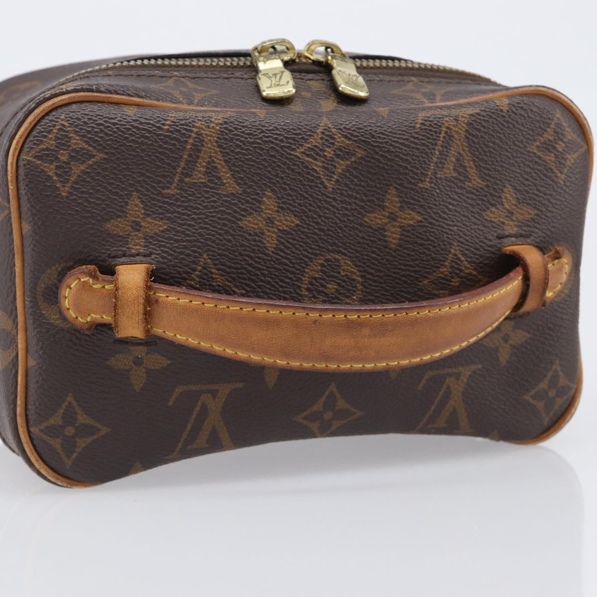 LOUIS VUITTON Monogram Nice Mini Hand Bag M44495 LV Auth bs36805