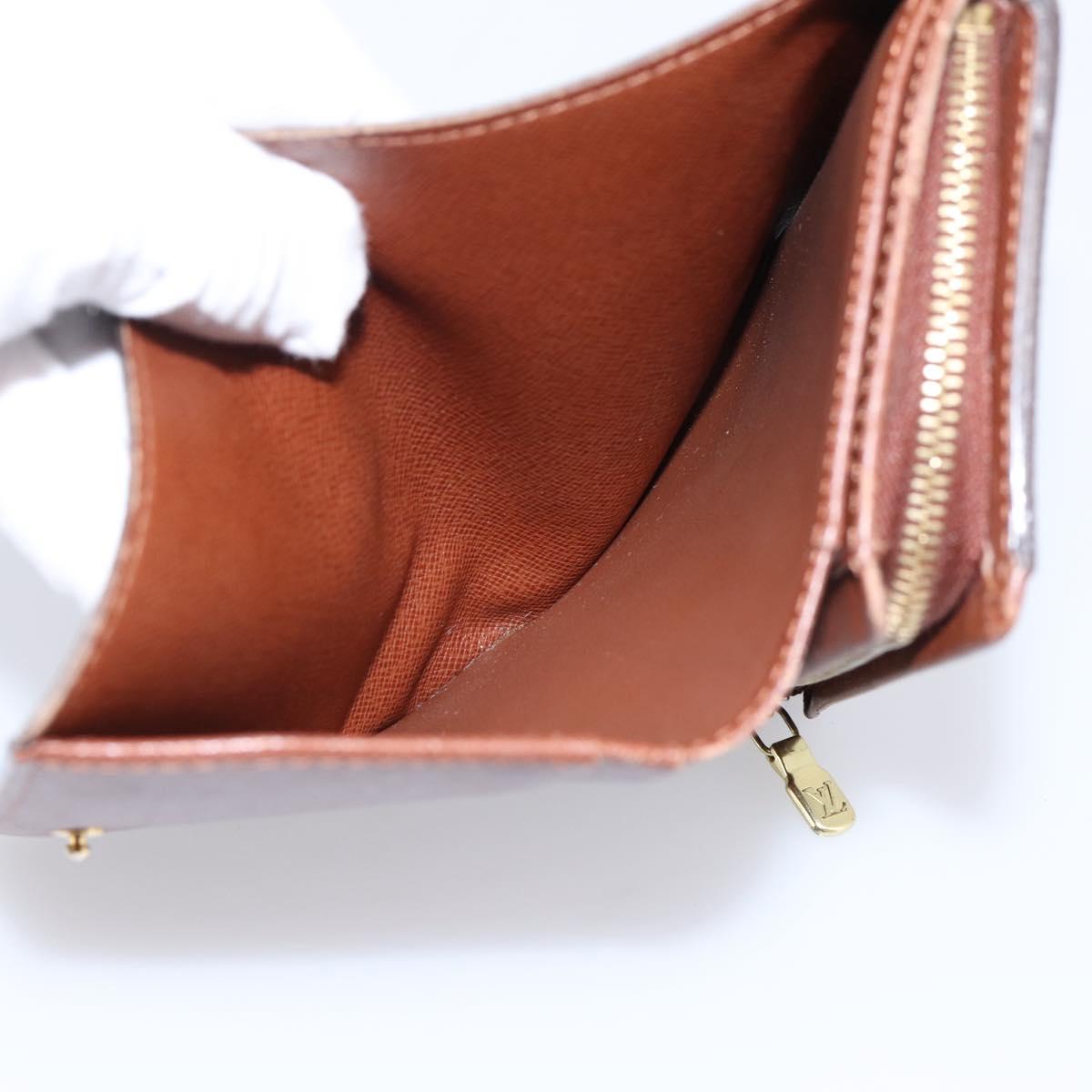 LOUIS VUITTON Monogram Portefeuille Tresol Wallet M61736 LV Auth bs36808