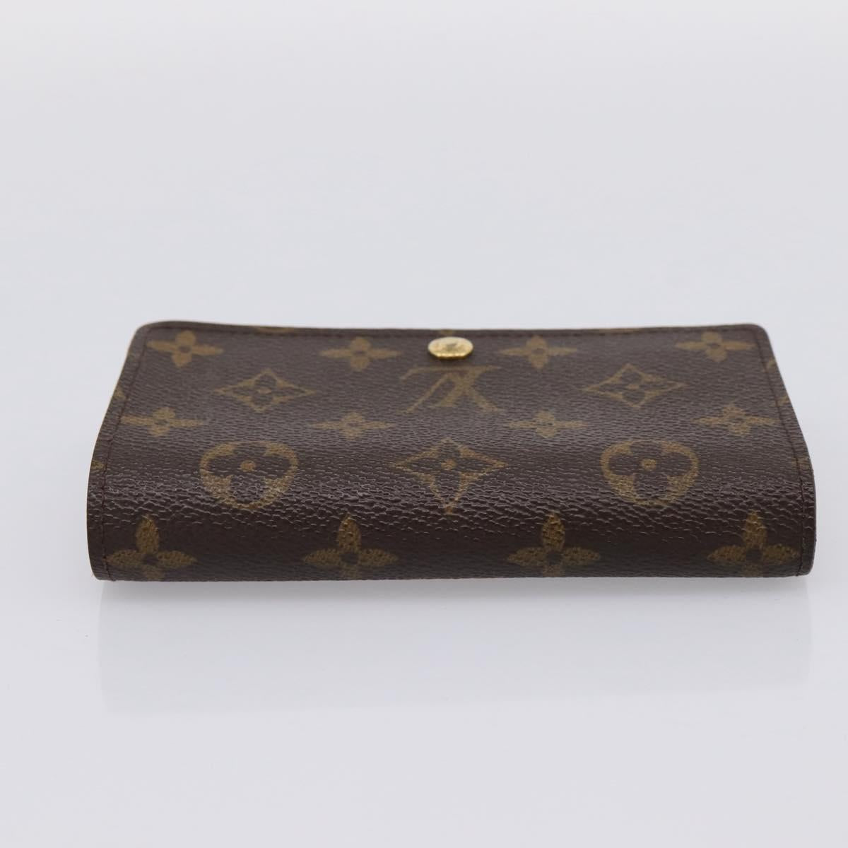 LOUIS VUITTON Monogram Portefeuille Tresol Wallet M61736 LV Auth bs36808