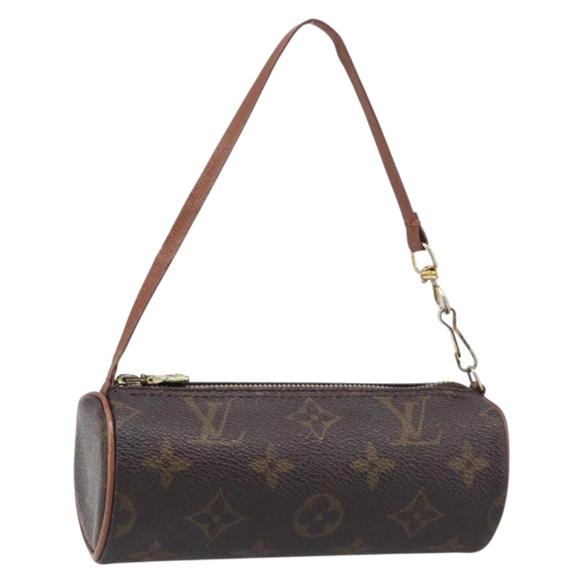 LOUIS VUITTON Monogram Papillon Pouch LV Auth bs36809