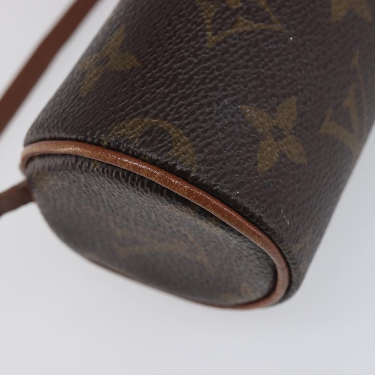 LOUIS VUITTON Monogram Papillon Pouch LV Auth bs36809