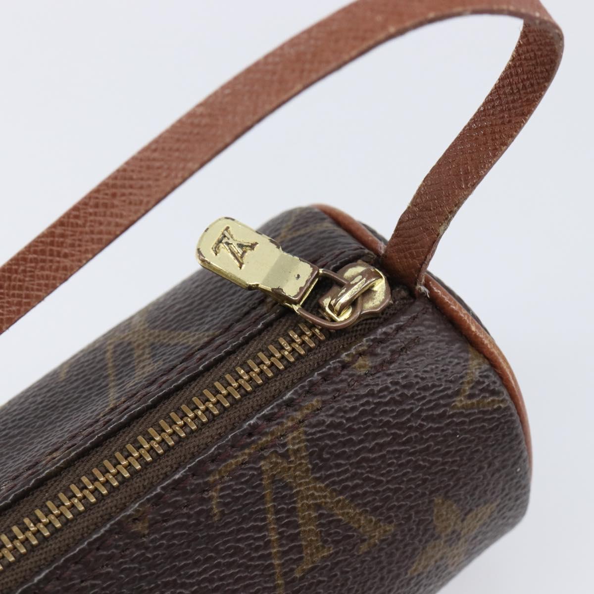 LOUIS VUITTON Monogram Papillon Pouch LV Auth bs36809