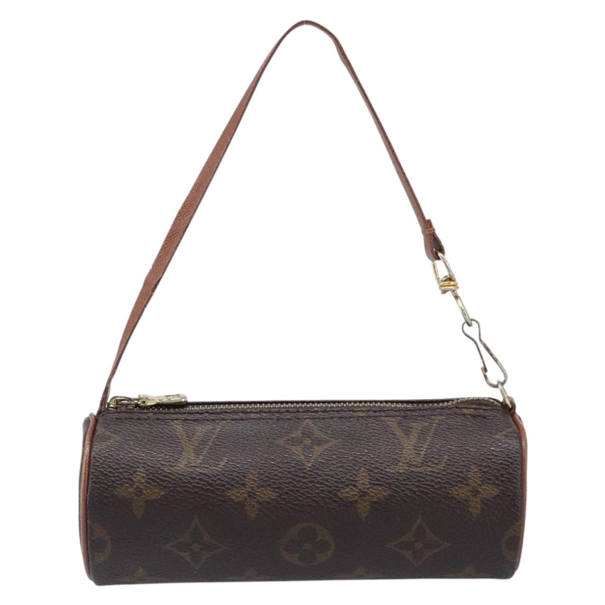 LOUIS VUITTON Monogram Papillon Pouch LV Auth bs36809