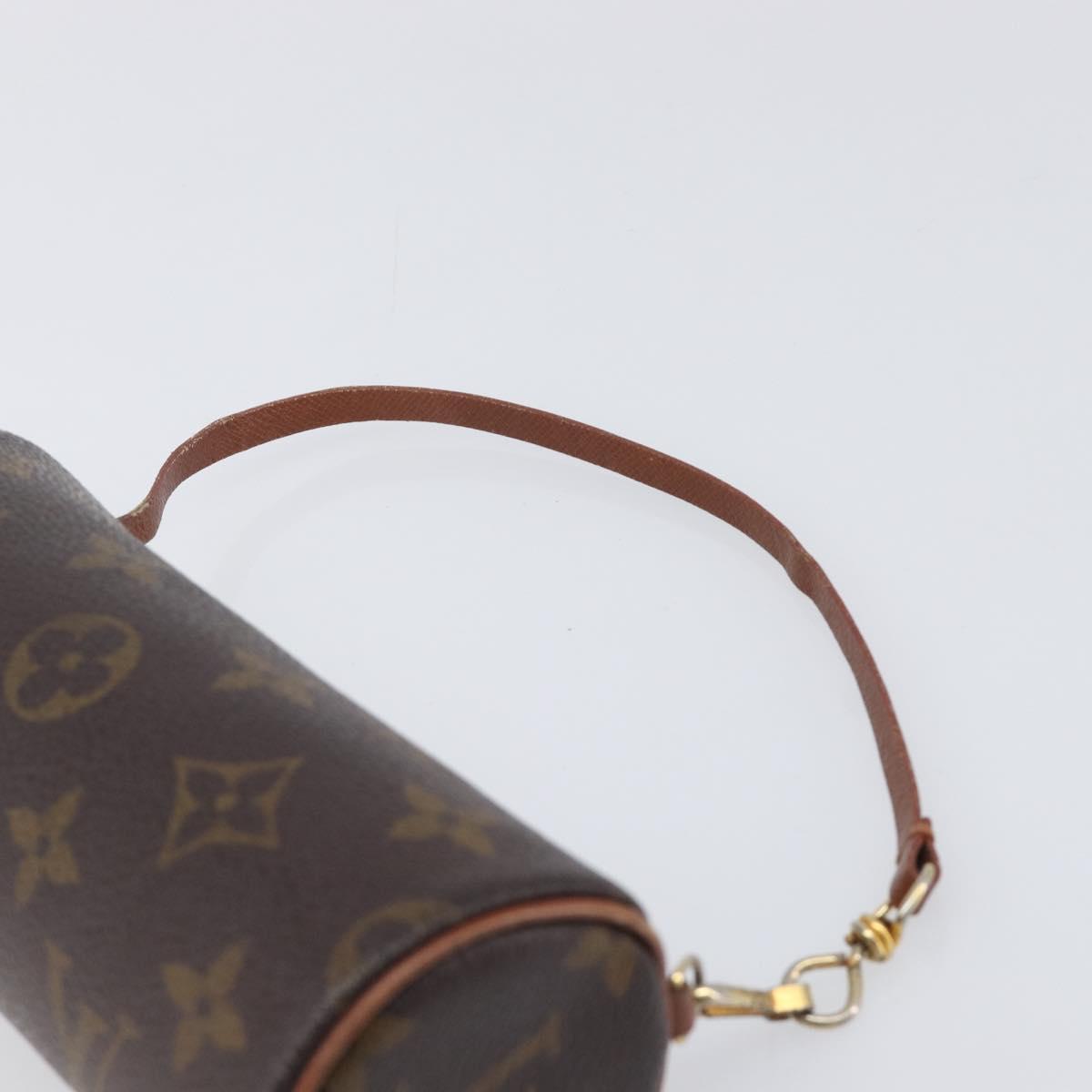 LOUIS VUITTON Monogram Papillon Pouch LV Auth bs36809