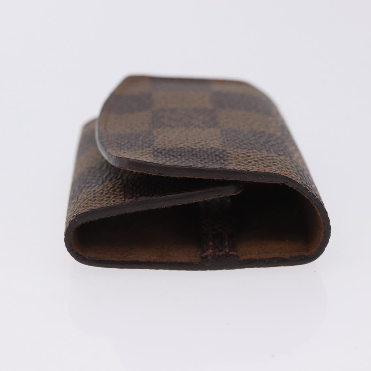 LOUIS VUITTON Bouton de Manchette Digit Cuffs Ag925 Silver LV Auth bs36812