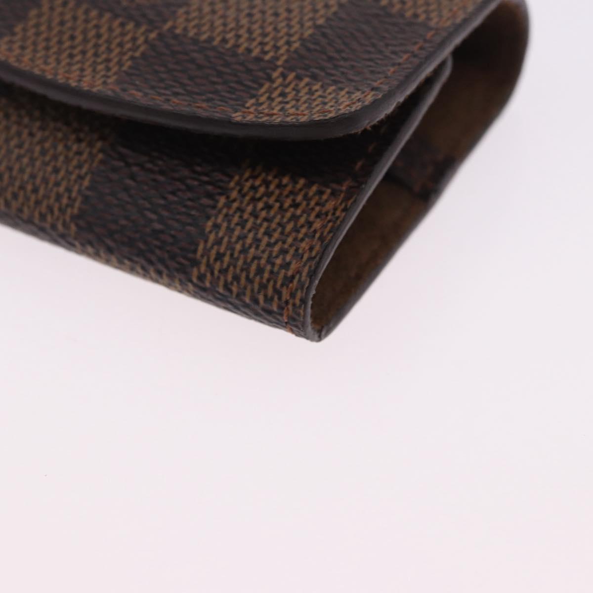 LOUIS VUITTON Bouton de Manchette Digit Cuffs Ag925 Silver LV Auth bs36812